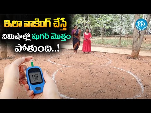 ఇలా వాకింగ్ చేస్తే నిమిషాల్లో షుగర్ పోతుంది..! | Best Walking For Reduce Diabetes #idream