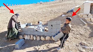 Mother's Unyielding Spirit: Building aHome for Her Children