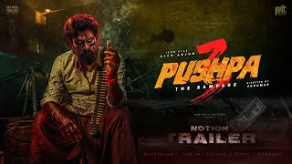 Pushpa 3: The Rampage Notion Trailer 3 | Allu Arjun | Vijay Deverakonda | Rashmika | Sukumar | PIT