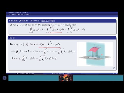 多變量函數的微積分(Calculus of Several Variables)_迭代積分(Iterated Integrals)(精華版)