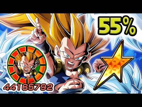 NO DUPES! 55% TEQ LR SSJ3 GOTENKS SHOWCASE! Dragon Ball Z Dokkan Battle