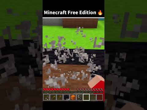 Minecraft free edition 🔥🔥 #viral #trend #shorts #trending #minecfaft  #short #マイクラ  #subscribe