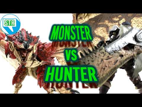 Kitzconcept 1:18 Scale Monster Hunter World Rathalos and Hunter Review #ReturnToWorld