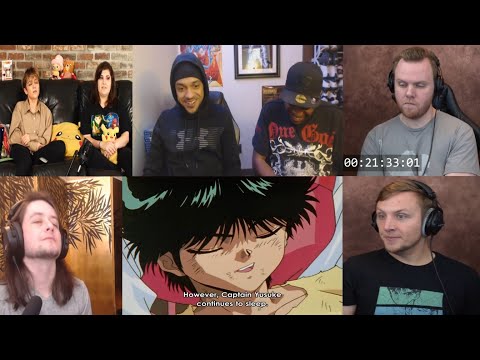 YU YU HAKUSHO EPISODE 50 REACTION MASHUP!!