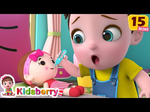 Miss Polly Had A Dolly | Kidsberry Nursery Rhymes & Baby Songs