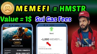 Memefi Airdrop withdrawal 💵 | Hamster Kombat hold Value Pump | Hamster and memefi withdrawal 💵🔥