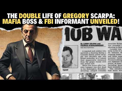 The Double Life of Gregory Scarpa: Mafia Boss & FBI Informant Unveiled!