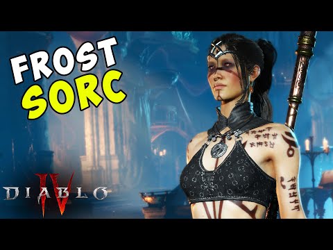 Ice Sorc Shattered My Expectations | BIG BURST Frost Sorcerer Leveling Build Guide | Diablo 4