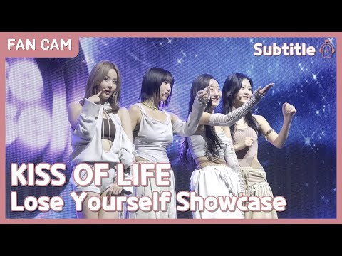 [SUB] KISS OF LIFE 'Lose Yourself' Showcase Ending Part #FanCam (15/10/2024)