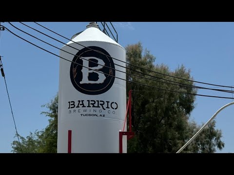 Lunch at the oldest brewery in Tucson, Arizona! Barrio Brewing Company!