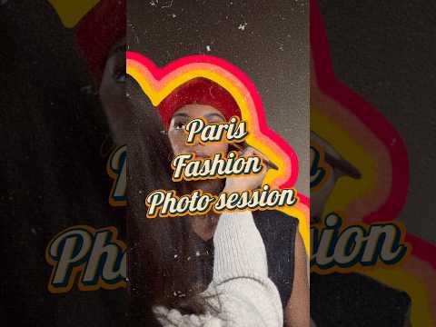 Stunning Photoshoot In The Heart Of Paris' Fashion Scene