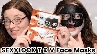 SEXYLOOK T & V Synergy Mask Review & Demo #FaceMaskFriday 42 | CORRIE V