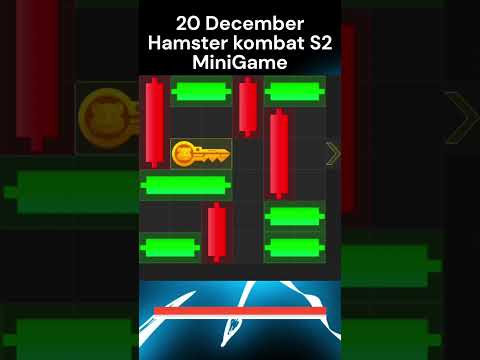 20 December Mini Game Puzzle Hamster Kombat today Solved #hamsterkombat #puzzlegame #shorts #short