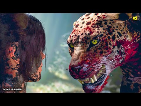 Fighting Jaguar | Shadow Of The Tomb Raider Gameplay #2