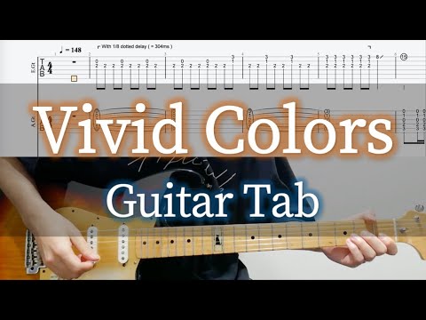 Vivid Colors - L'Arc〜en〜Ciel / Guitar Tab