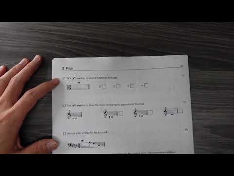 【2020D】五級樂理 | 模擬試卷 ABRSM Grade 5 Music Theory Sample Paper for new format Theory exams