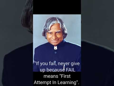 Dream, Dream, and Dream mean... | Apj Abdul Kalam |#shorts #quotes #drapjabdulkalam