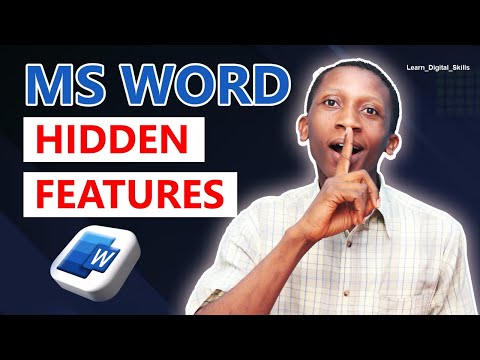 Exposing the Hidden Features in Microsoft Word (Secret)