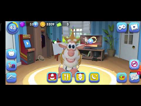 My talking Booba Virtual pet Booba cartoon funny Gameplay booba LeveL 43