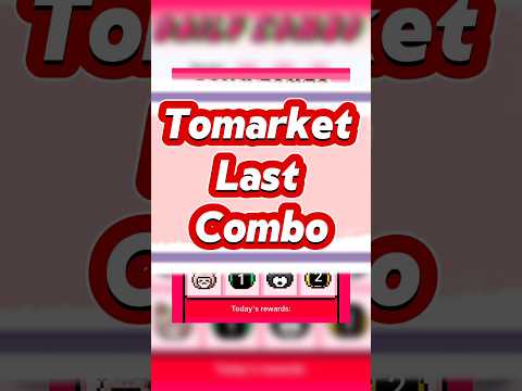 Tomarket Daily Combo 31 October | Tomarket Today Combo | Tomarket Last Combo | Tomarket Combo