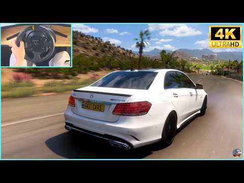 Mercedes-amg E63 | Forza Horizon 5 | Thrustmaster TX Steering Wheel Gameplay