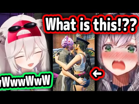 Noel's Reaction To Okayu Kissing Subaru Broke Botan【Hololive】