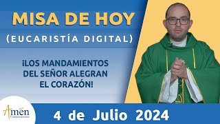 Misa de Hoy Jueves 4 de Julio 2024 l Padre Carlos Yepes | Eucaristía Digital