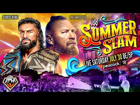 WWE Summerslam 2022 - All Official Theme Song 🎵 INFAMOUS IV