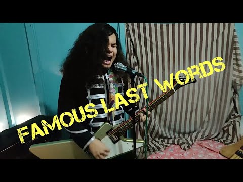 Invictus - Famous Last Words (MCR Cover) #THEBEDROOMJAMS