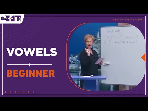 Let's Start English 61 - Lesson 9 / Vowels | Beginner Levels