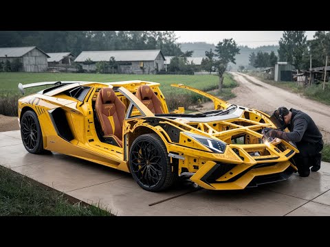 Man Builds Amazing LAMBORGHINI From Scratch | Start to Finish by ‪@haisupercar‬