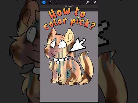 🎨 How I Make the Random Color OC Challeneges | Tutorial 🎨 #procreate #warriorcats #occhallenge