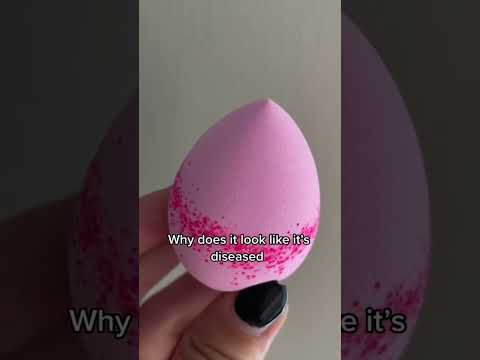 Diseased makeup sponge 😳😳