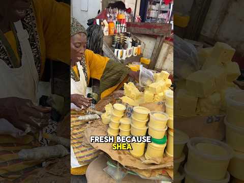 Shea Butter From Accra Ghana - Makola Market