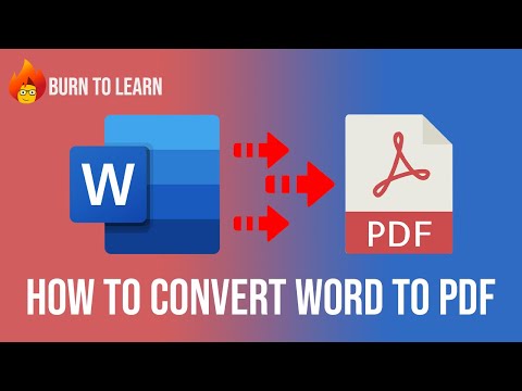 How to convert a Word Document into a PDF [Easy step by step tutorial]