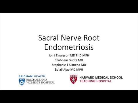 Sacral nerve root endometriosis