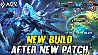 AOV : VOLKATH GAMEPLAY | NEW BUILD AFTER NEW PATCH - ARENA OF VALOR LIÊNQUÂNMOBILE ROV