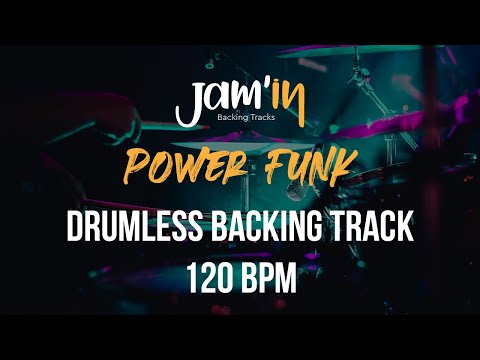 Power Funk Drumless Backing Track 120 BPM