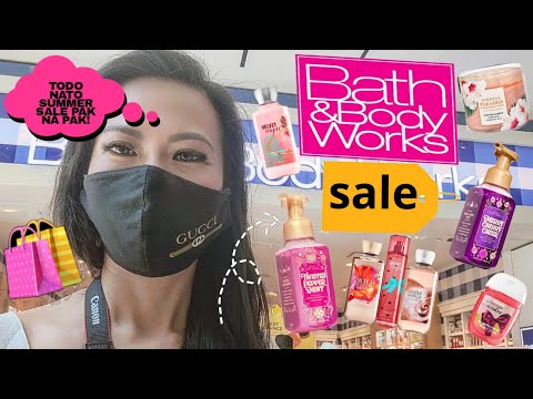 SHOPPING TIME 🛒🧼 || AT BATH & BODY WORKS || SUMMER SALE || PAK NA PAK SA PRESYO 🏷💰 || JANICE MILLIS