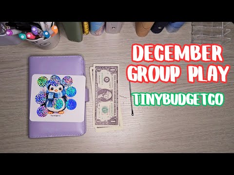 December Group Play @TinyBudgetCo | Changing It Up A Little 💜| #savingschallenges #savings #trending