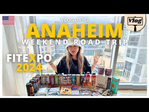 2024 Anaheim FitExpo Vlog | Where to Stay and Where To eat in Anaheim?