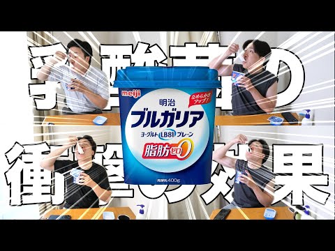 ブルガリアヨーグルト１パックを1ヶ月毎日食べてみた #腸活