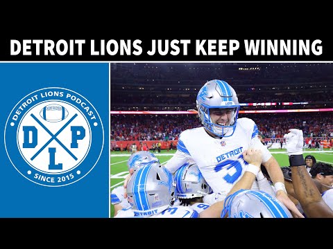 Detroit Lions Just Keep Winning - Detroit Lions Podcast Reacts