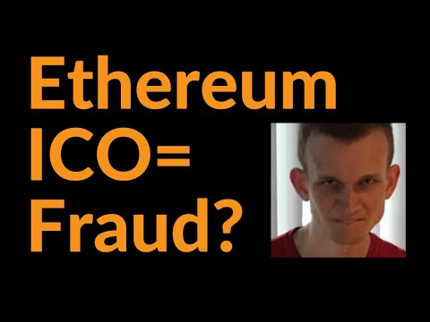 Was The Ethereum ICO A Fraud?