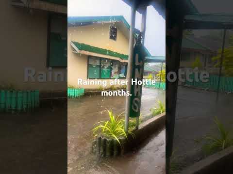 RAIN IS A BLESSING I JUNE MONTH RAINY SEASON? #share  #weather  #rain  #school  #blessed  #love