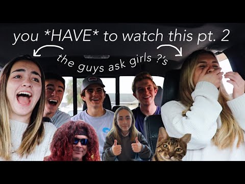 guys ask senior girls questions they're too scared to ask