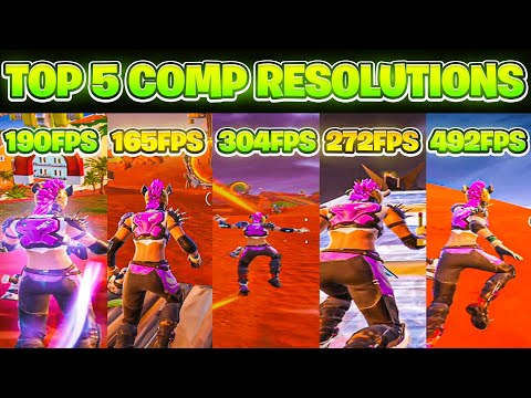 Best 5 Stretched Resolutions in Fortnite Season 3! (INSANE FPS BOOST)