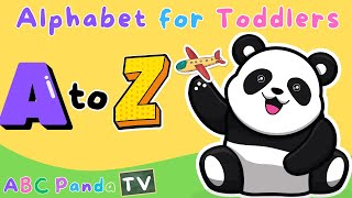 Learning the Alphabet for Toddlers | ABC for Preschool | Alphabet learning for kids | ABC Panda TV