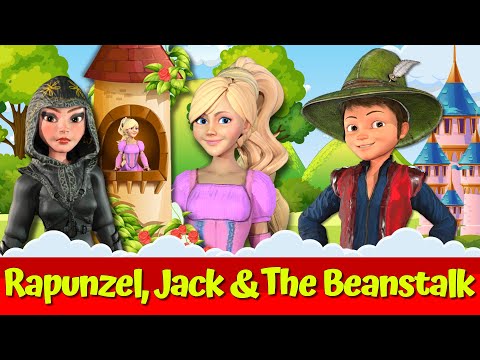 Rapunzel And The Evil Witch🔴🧙‍♀️ I Jack And The Beanstalk🍃🔴I English Fairytales