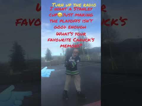 Vancouver Canucks need to win the Stanley cup,old man rollerblading #hockey #80smusic #canucks #fit